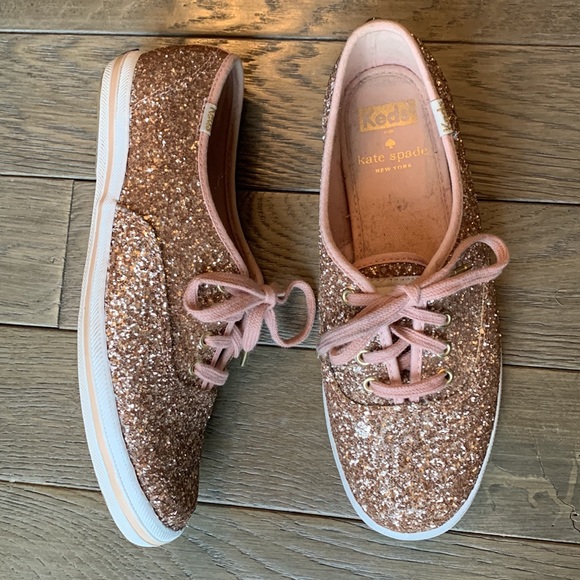 Keds X Kate Spade New York Glitter Celebration Sneakers - Picture 3 of 12